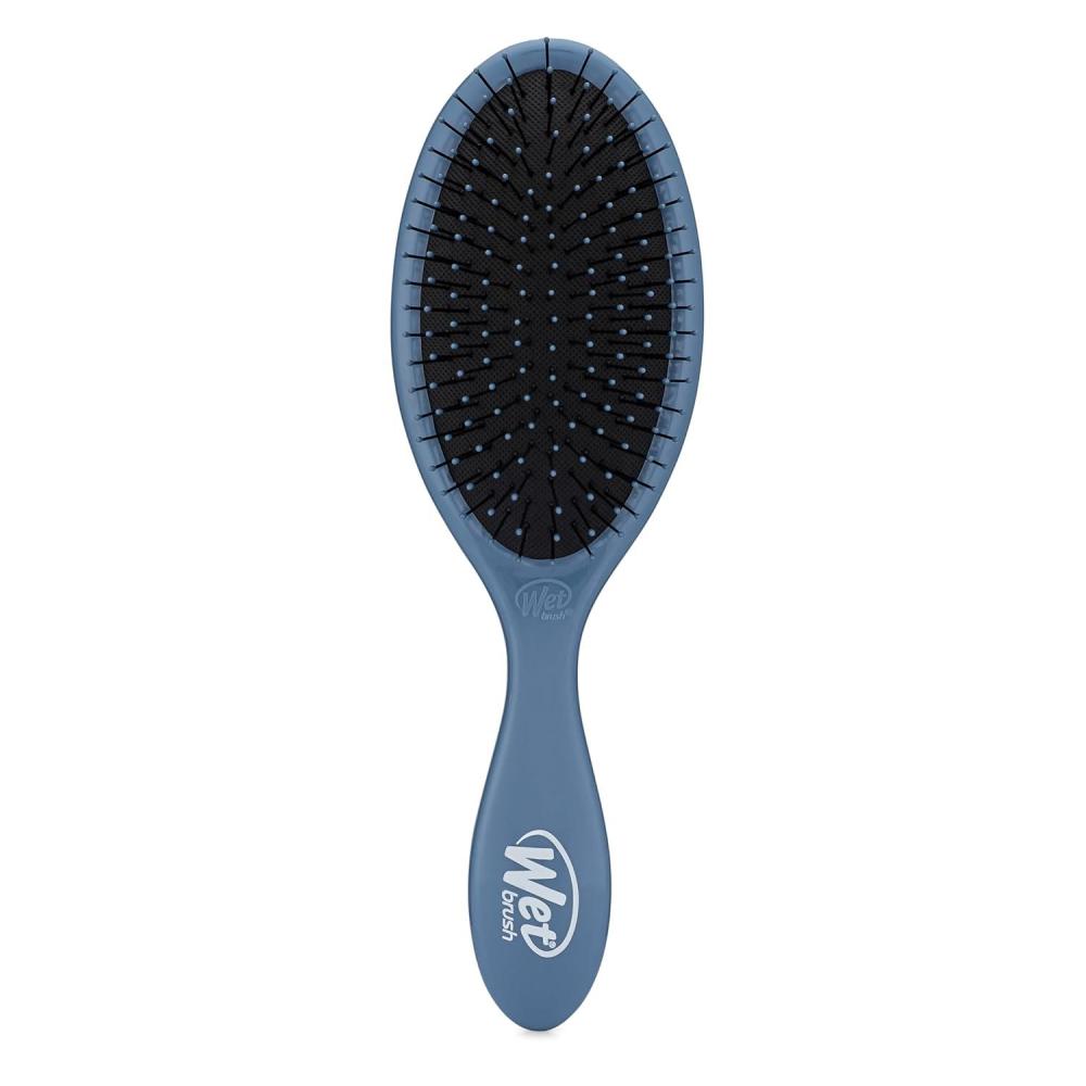 imageWet Brush Detangling Brush Original Detangler Brush Sky  Wet ampamp Dry TangleFree Hair Brush for Women ampamp Men  No Tangle Soft ampamp Flexible Bristles for Straight Curly ampamp Thick HairElemental Blue