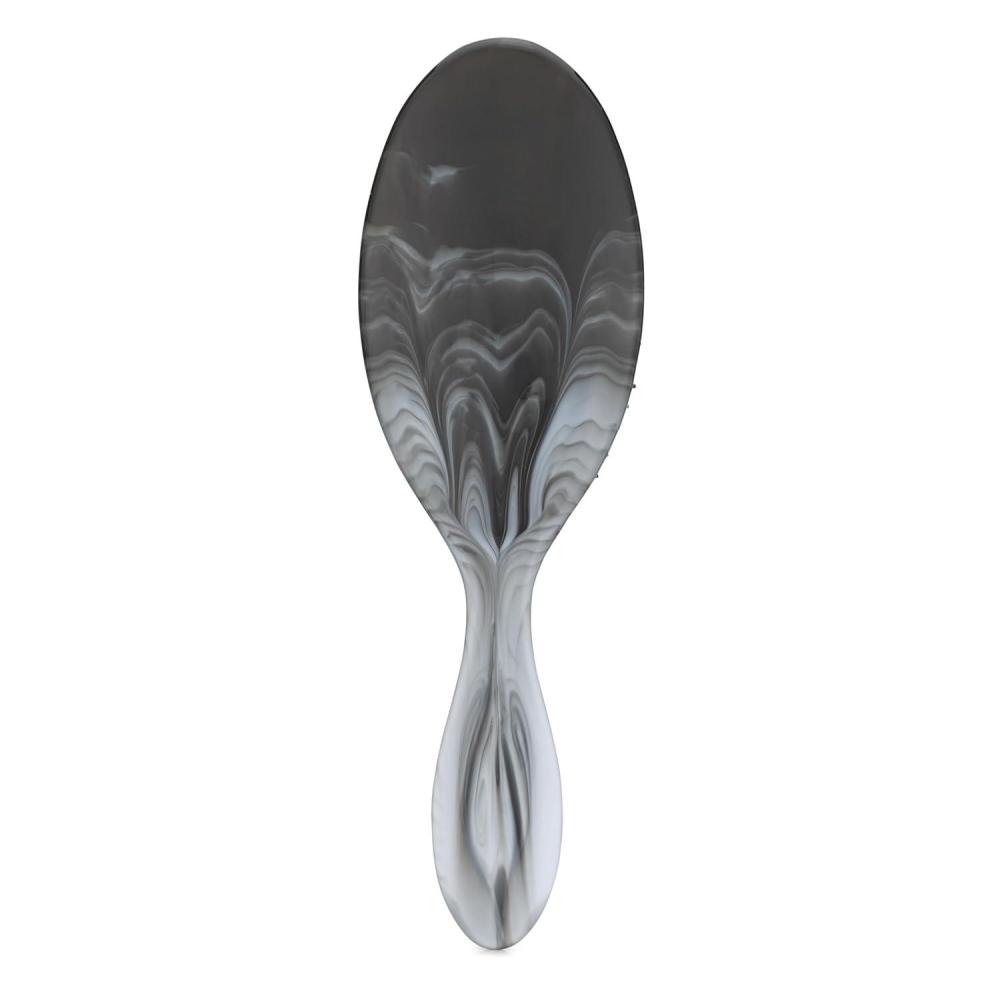 imageWet Brush Original Detangler Hair Brush Color Wash Stripes UltraSoft IntelliFlex Bristles  Detangling Hairbrush Glides Through Tangles For Wet Dry ampamp Damaged Hair Women ampamp MenWatercolor Black