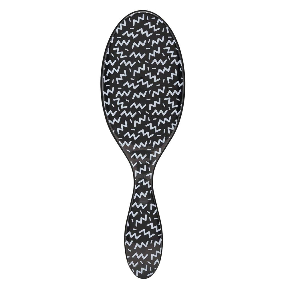 imageWet Brush Original Detangler Hair Brush Color Wash Stripes UltraSoft IntelliFlex Bristles  Detangling Hairbrush Glides Through Tangles For Wet Dry ampamp Damaged Hair Women ampamp MenHipster Squiggle