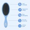 Wet Brush Detangling Brush, Original Detangler Brush (Sky) – Wet & Dry Tangle-Free Hair Brush for Women & Men – No Tangle Soft & Flexible Bristles for Straight, Curly, & Thick Hair(Sky)