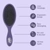 Wet Brush Detangling Brush, Original Detangler Brush (Sky) – Wet & Dry Tangle-Free Hair Brush for Women & Men – No Tangle Soft & Flexible Bristles for Straight, Curly, & Thick Hair(Amazon Purple)