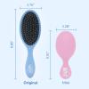 Wet Brush Detangling Brush, Original Detangler Brush (Sky) – Wet & Dry Tangle-Free Hair Brush for Women & Men – No Tangle Soft & Flexible Bristles for Straight, Curly, & Thick Hair(Sky)