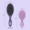 Wet Brush Detangling Brush, Original Detangler Brush (Sky) – Wet & Dry Tangle-Free Hair Brush for Women & Men – No Tangle Soft & Flexible Bristles for Straight, Curly, & Thick Hair(Amazon Purple)