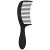 Wet Brush Detangling Comb, Black – Wide Tooth Hair Detangler with WaveTooth Design that Gently and Glides Through Tangles – Brush Throough Conditioner and Hair Masks – Gentle On Scalp and Pain-Free(Black)