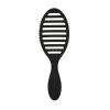 Wet Brush Speed Dry Hair Brush – Watermark (Color Wash) – Vented Design and Ultra Soft HeatFlex Bristles Are Blow Dry Safe With Ergonomic Handle Manages Tangle and Uncontrollable Hair – Pain-Free(Frost Black)