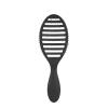 Wet Brush Speed Dry Hair Brush – Watermark (Color Wash) – Vented Design and Ultra Soft HeatFlex Bristles Are Blow Dry Safe With Ergonomic Handle Manages Tangle and Uncontrollable Hair – Pain-Free(Black)