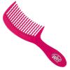 Wet Brush Detangling Comb, Black – Wide Tooth Hair Detangler with WaveTooth Design that Gently and Glides Through Tangles – Brush Throough Conditioner and Hair Masks – Gentle On Scalp and Pain-Free(Pink)