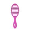 Wet Brush Speed Dry Hair Brush – Watermark (Color Wash) – Vented Design and Ultra Soft HeatFlex Bristles Are Blow Dry Safe With Ergonomic Handle Manages Tangle and Uncontrollable Hair – Pain-Free(Purple)