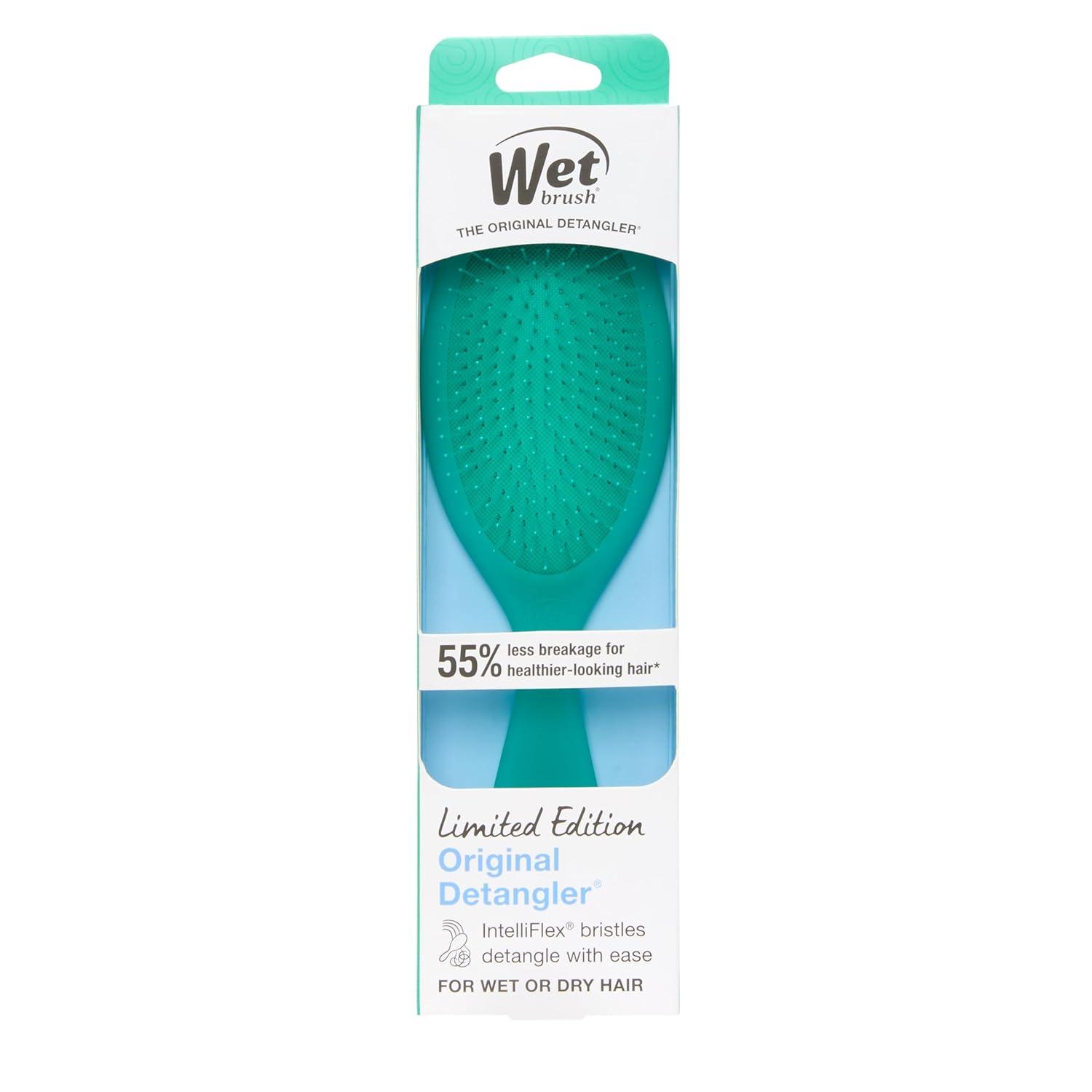 imageWet Brush Original Detangler Pink Drink Summer Quencher UltraSoft IntelliFlex Bristles Glide Through Tangles Detangling Hair Brush Wet ampamp Dry Women ampamp Men Limited EditionSummer Green Juice