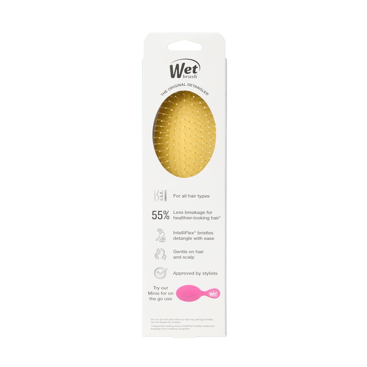 imageWet Brush Original Detangler Pink Drink Summer Quencher UltraSoft IntelliFlex Bristles Glide Through Tangles Detangling Hair Brush Wet ampamp Dry Women ampamp Men Limited EditionSun Days Rays