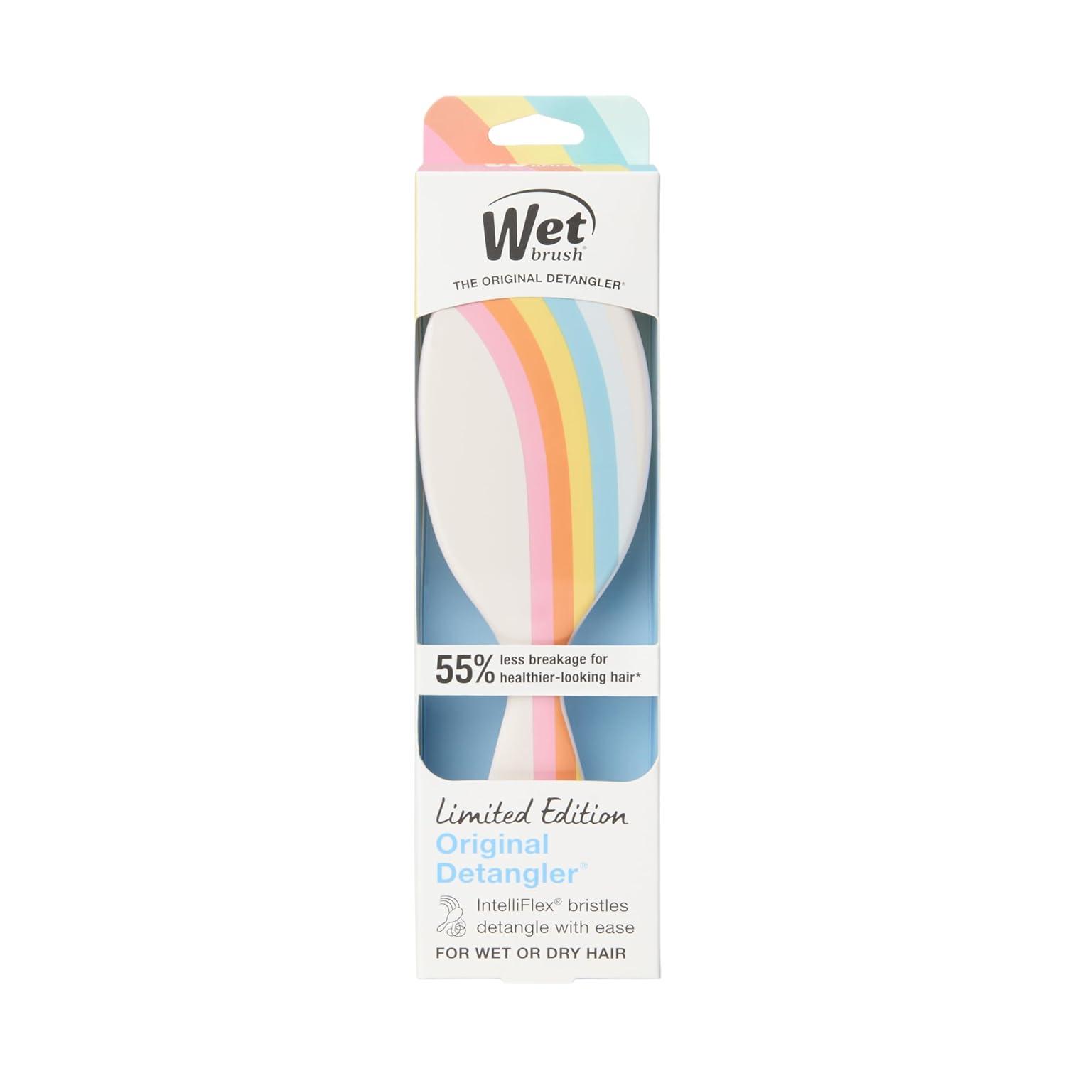 imageWet Brush Original Detangler Pink Drink Summer Quencher UltraSoft IntelliFlex Bristles Glide Through Tangles Detangling Hair Brush Wet ampamp Dry Women ampamp Men Limited EditionSun Days Rays