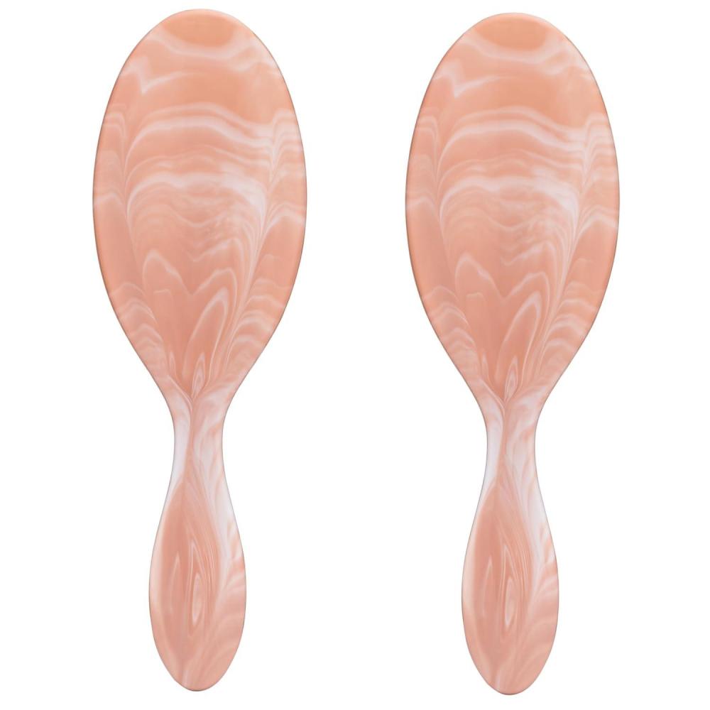 imageWet Brush Original Detangler Hair Brush Amazon Exclusive Aqua UltraSoft IntelliFlex BristlesDetangling Hairbrush Glides Through Tangles  All Hair Types Wet ampamp Dry Hair  Women ampamp Men Pack of 2Watercolor Pink