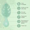 Wet Brush Go Green Mini Detangler, Green – Detangling Travel Hair Brush – Ultra-Soft IntelliFlex Bristles Glide Through Tangles & Gently Loosens Knots While Minimizing Pain, Split Ends & Breakage(Green)