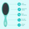 Wet Brush Original Detangler Hair Brush, Amazon Exclusive Aqua- Ultra-Soft IntelliFlex Bristles-Detangling Hairbrush Glides Through Tangles – All Hair Types (Wet & Dry Hair) – Women & Men (Pack of 2)(Amazon Aqua)