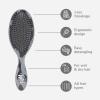 Wet Brush Original Detangler Hair Brush, Amazon Exclusive Aqua- Ultra-Soft IntelliFlex Bristles-Detangling Hairbrush Glides Through Tangles – All Hair Types (Wet & Dry Hair) – Women & Men (Pack of 2)(Gray Leopard)