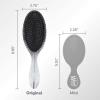 Wet Brush Original Detangler Hair Brush, Amazon Exclusive Aqua- Ultra-Soft IntelliFlex Bristles-Detangling Hairbrush Glides Through Tangles – All Hair Types (Wet & Dry Hair) – Women & Men (Pack of 2)(Watercolor Black)