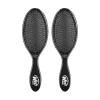 Wet Brush Original Detangler Hair Brush, Amazon Exclusive Aqua- Ultra-Soft IntelliFlex Bristles-Detangling Hairbrush Glides Through Tangles – All Hair Types (Wet & Dry Hair) – Women & Men (Pack of 2)(Black)