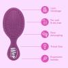 Wet Brush Mini Detangler Hair Brush, Black Frost, Detangling Travel Hairbrush, Ultra-Soft IntelliFlex Bristles Glide Through Tangles with Ease, Pain-Free, All Hair Types(Purple Frost)