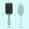 Wet Brush Paddle Detangler Hair Brush, Amazon Exclusive Aqua, Ultra-Soft IntelliFlex Bristles with AquaVent Design, Great For Treatment & Mask Application, Women, Men, Wet, Dry and Damaged Hair(Amazon Aqua)