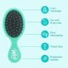 Wet Brush Squirt Detangling Brush, Sky, Mini Detangler, No Tangle Ultra-Soft IntelliFlex Bristles, Wet & Dry Styling Hairbrush for Women & Men, All Hair Types(Amazon Aqua)