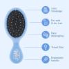 Wet Brush Squirt Detangling Brush, Sky, Mini Detangler, No Tangle Ultra-Soft IntelliFlex Bristles, Wet & Dry Styling Hairbrush for Women & Men, All Hair Types(Sky)