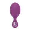 Wet Brush Mini Detangler Hair Brush, Black Frost, Detangling Travel Hairbrush, Ultra-Soft IntelliFlex Bristles Glide Through Tangles with Ease, Pain-Free, All Hair Types(Purple Frost)