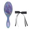Wet Brush Original Detangler Hair Brush Friendship (Wicked For Good) Kit – IntelliFlex Bristles – Detangling Brush Glides Through Tangles For All Hair Types (Wet & Dry) – 1 Brush & 1 Scrunchie(Wicked Elphaba)