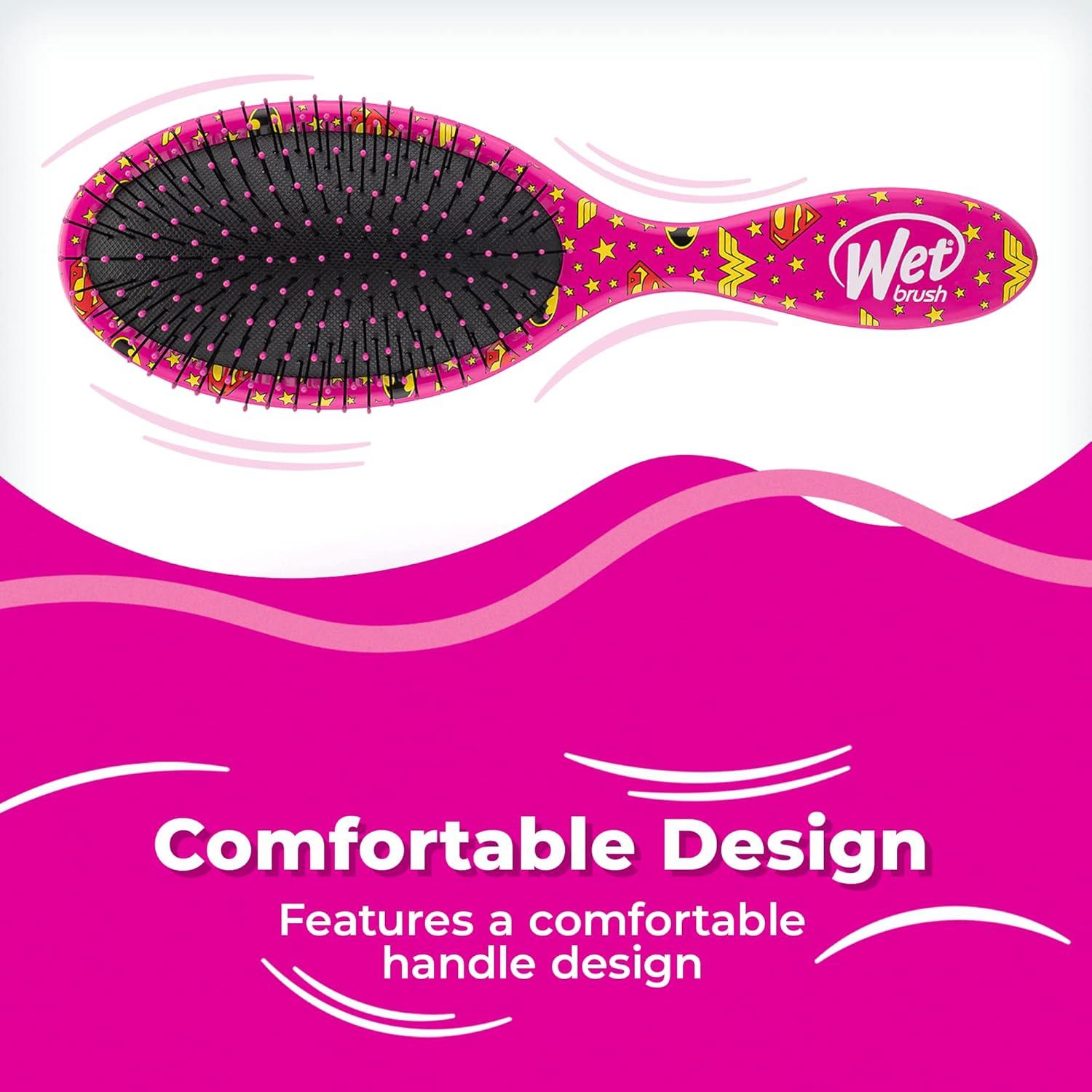 imageWet Brush Original Detangler Justice League Wonder Woman Batgirl SupergirlBatgirl  Supergirl