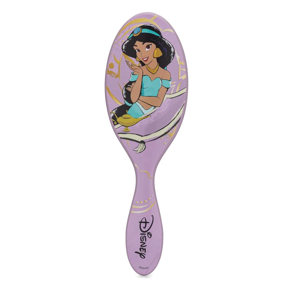 imageWet Brush Disney Original Hair Detangler Cinderella Elegant Princess UltraSoft IntelliFlex Bristles Detangling Brush Glides Through Tangles Wet Dry ampamp Damaged Hair Women ampamp MenJasmine