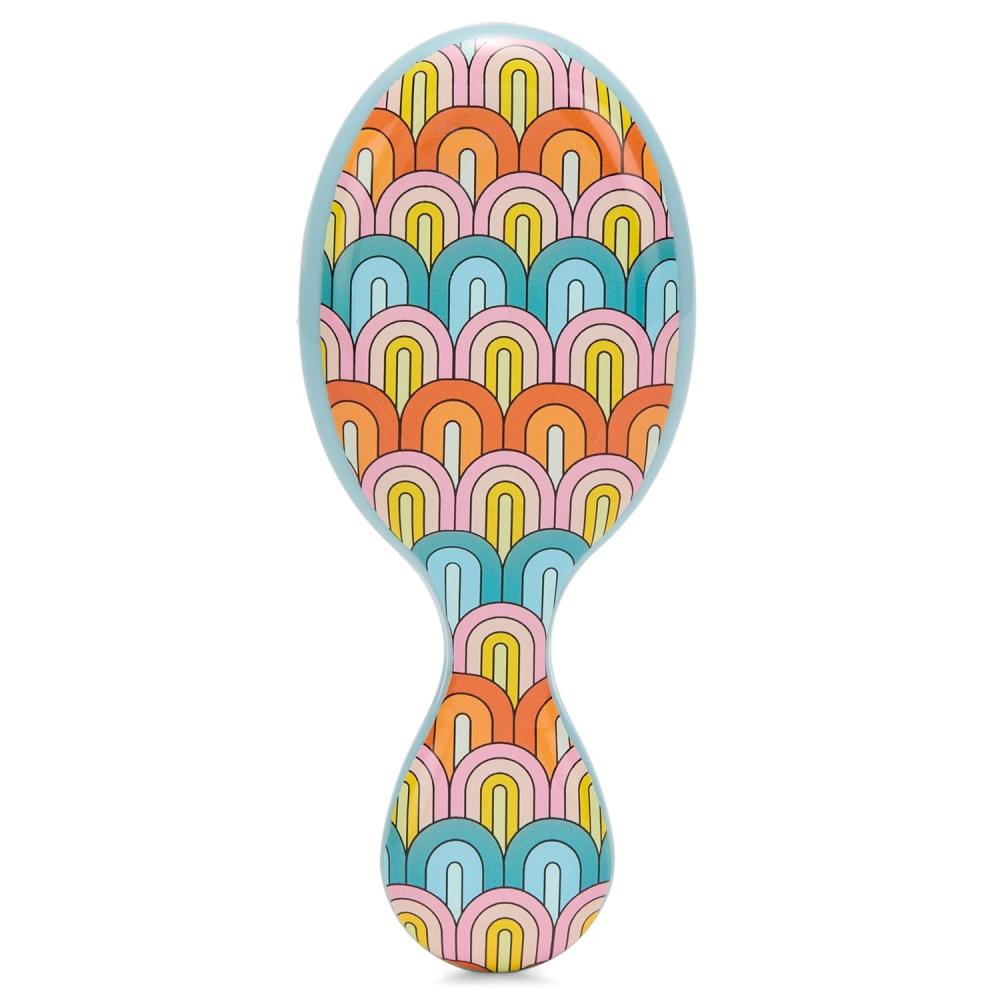 imageWet Brush Mini Detangler Hair Brush Rainbow Sun Days Detangling Travel Hairbrush UltraSoft IntelliFlex Bristles Glide Through Tangles with Ease PainFree All Hair Types Limited EditionSun Days Rainbow