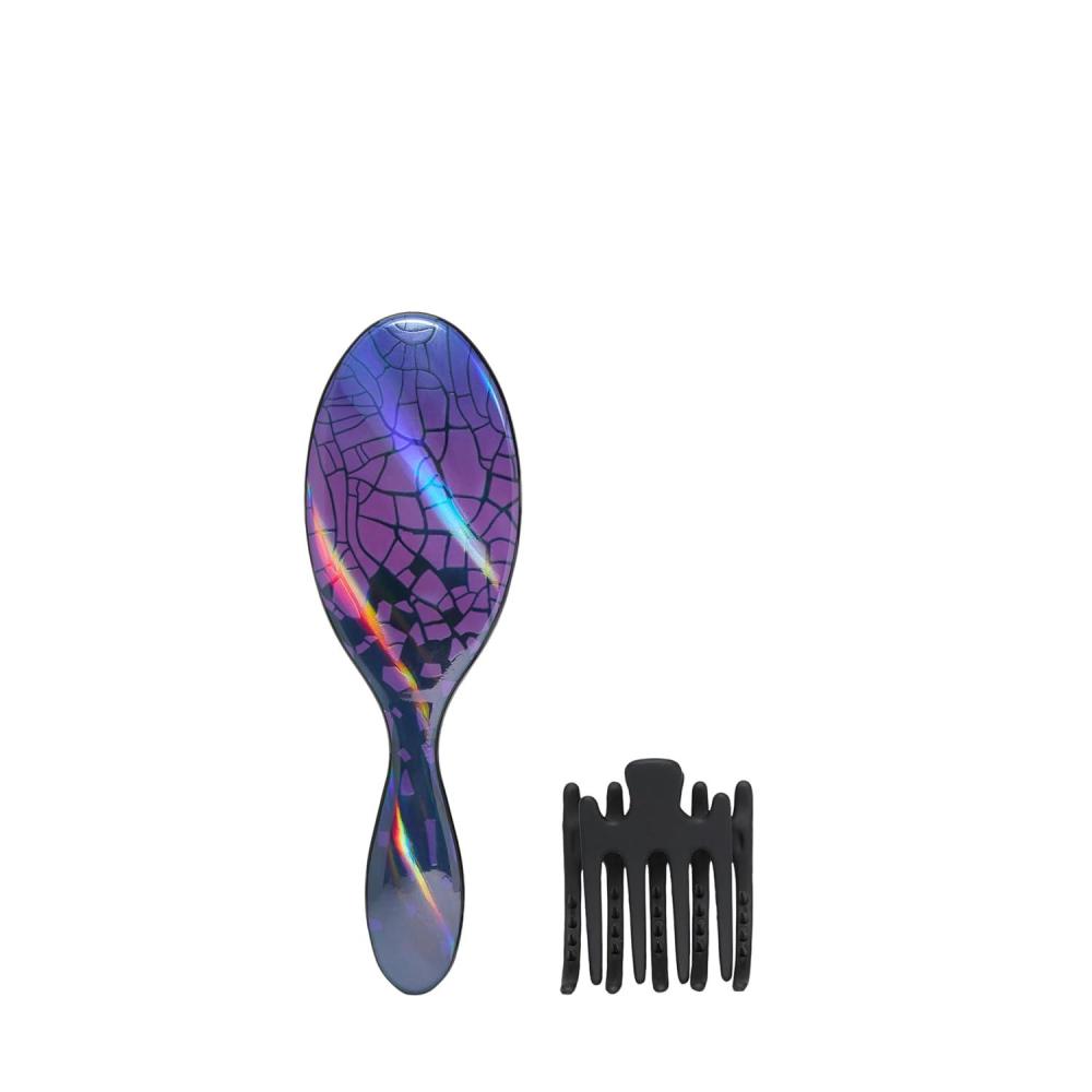 imageWet Brush Original Detangler Hair Brush Frosty Kit  UltraSoft IntelliFlex Bristles  Detangling Brush Glides Through Tangles For All Hair Types Wet Dry ampamp Damaged  1 Brush ampamp 1 ScrunchieGhostly Style
