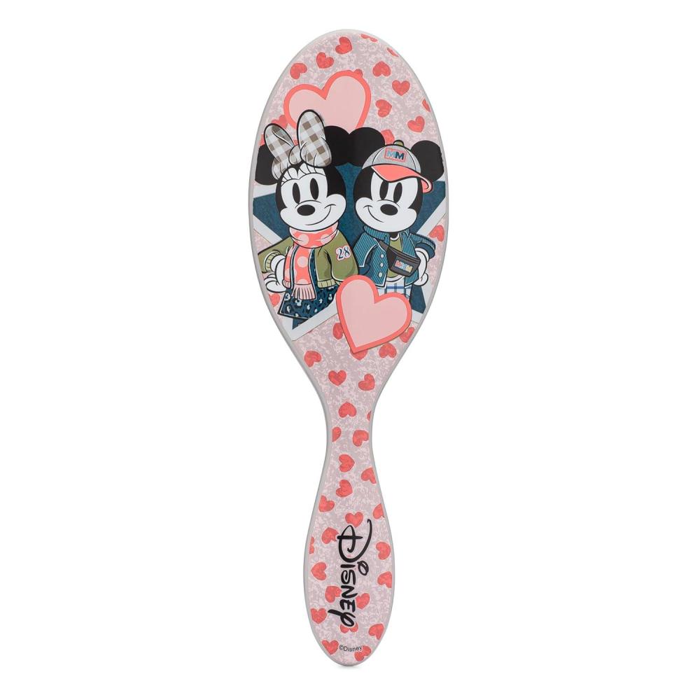imageWet Brush Original Detangler Hair Brush Mickey ampamp Minnie Disney Love UltraSoft IntelliFlex Bristles Detangling Bristles Glide Through Tangles Wet Dry ampamp Damaged Hair Women ampamp MenMickey  Minnie