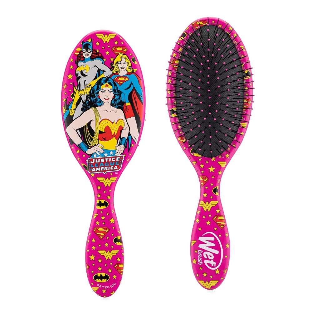 imageWet Brush Original Detangler Justice League Wonder Woman Batgirl SupergirlBatgirl  Supergirl