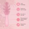 Wet Brush Go Green Hair Detangler Brush, Grey – Detangling Hair Brush – Ultra-Soft IntelliFlex Bristles Glide Through Tangles & Gently Loosens Knots While Minimizing Pain, Split Ends & Breakage(Pink)