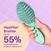 Wet Brush Go Green Speed Dry Hair Brush, Green – Vented Design & Ultra Soft HeatFlex Bristles – Ergonomic Handle Manages Tangle & Uncontrollable Hair – Pain-Free Hair Accessories(Green)