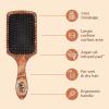 Wet Brush Paddle Hair Brush,Traditional Wood-Ultra-Soft IntelliFlexDetangling Bristles with AquaVentDesignForSpreading HairTreatmentsEvenly-Pain-Free Hair Brush For Women & Men,Shine Traditional Wood(Traditional Wood)