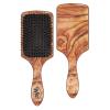 Wet Brush Paddle Hair Brush,Traditional Wood-Ultra-Soft IntelliFlexDetangling Bristles with AquaVentDesignForSpreading HairTreatmentsEvenly-Pain-Free Hair Brush For Women & Men,Shine Traditional Wood(Shine Traditional Wood+ Shine Distressed Wood)