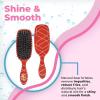 Wet Brush Pet Hair Brush, Smooth, Shiny Fur, Dog and Cat Hairbrush, De-Shedding Comb & Dematting Tool for Grooming Long or Short-Haired Dogs, Tangle-Free for Less Pulling & Tugging, Teal(Terracotta)
