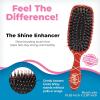 Wet Brush Pet Hair Brush, Smooth, Shiny Fur, Dog and Cat Hairbrush, De-Shedding Comb & Dematting Tool for Grooming Long or Short-Haired Dogs, Tangle-Free for Less Pulling & Tugging, Teal(Terracotta)
