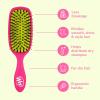 Wet Brush Smooth Styler Hair Brush, Pink Frost, Exclusive Ultra-soft IntelliFlex Bristles, Synthetic Boar Bristles, Shiny And Smooth, For All Hair Types, For Women, Men, Wet And Dry(Pink)