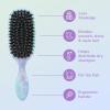 Wet Brush Smooth Styler Hair Brush, Pink Frost, Exclusive Ultra-soft IntelliFlex Bristles, Synthetic Boar Bristles, Shiny And Smooth, For All Hair Types, For Women, Men, Wet And Dry(Color Wash Splatter)