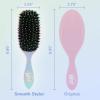 Wet Brush Smooth Styler Hair Brush, Pink Frost, Exclusive Ultra-soft IntelliFlex Bristles, Synthetic Boar Bristles, Shiny And Smooth, For All Hair Types, For Women, Men, Wet And Dry(Color Wash Stripes)