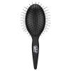 Wet Brush Easy Blowout Detangling Hair Brush, Black, Edgeless HeatFlex Bristles for Blow Dry, Ergonomic Soft-Touch Handle, Maximum Volume, Ceramic Coating Pad Smooths & Straightens(Black)