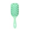 Wet Brush Go Green Thick Hair Paddle Detangling Brush, Pink – Ultra-Soft IntelliFlex Bristles With AquaVent – Gently Loosens Knots While Minimizing Pain – Curly, Coarse, Long Hair (Pack of 2)(Green)