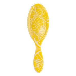 Wet Brush Original Detangler Hair Brush, Flexible Bristles Gently Detangle All Hair Types, Works on Wet or Dry Strands, Ergonomic Handle, Reduces Breakage, Limited Edition, Summer Treat Key Lime(Tutti Fruitti Lemon)