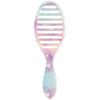 Wet Brush Speed Dry Hair Brush, Blow Dry Safe Bristles & Vented Design For Faster Drying Time, Ergonomic Handle, Reduces Breakage & Detangles All Hair Types, Limited Edition Prismatic Glow Pink(Color Wash Splatter)