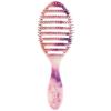 Wet Brush Speed Dry Hair Brush, Blow Dry Safe Bristles & Vented Design For Faster Drying Time, Ergonomic Handle, Reduces Breakage & Detangles All Hair Types, Limited Edition Prismatic Glow Pink(Color Wash Watermark)
