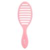 Wet Brush Speed Dry Hair Brush, Blow Dry Safe Bristles & Vented Design For Faster Drying Time, Ergonomic Handle, Reduces Breakage & Detangles All Hair Types, Limited Edition Prismatic Glow Pink(Summer Pink Drink)