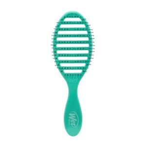 Wet Brush Speed Dry Hair Brush, Blow Dry Safe Bristles & Vented Design For Faster Drying Time, Ergonomic Handle, Reduces Breakage & Detangles All Hair Types, Limited Edition Prismatic Glow Pink(Amazon Aqua)