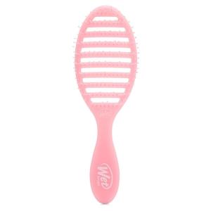 Wet Brush Speed Dry Hair Brush, Blow Dry Safe Bristles & Vented Design For Faster Drying Time, Ergonomic Handle, Reduces Breakage & Detangles All Hair Types, Limited Edition Prismatic Glow Pink(Summer Pink Drink)